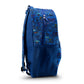 Mochila Escolar Azul Gamer Videojuegos