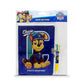 Diario Libreta Pasta Dura con Pluma Paw Patrol Chase