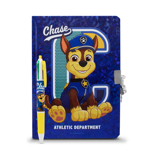 Diario Libreta Pasta Dura con Pluma Paw Patrol Chase