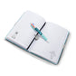 Diario Libreta Pasta Dura con Pluma Minecraft