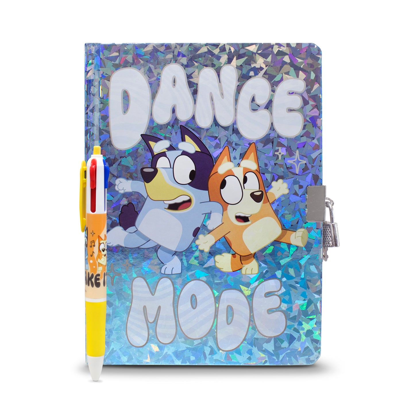 Diario Libreta Pasta Dura con Pluma Bluey