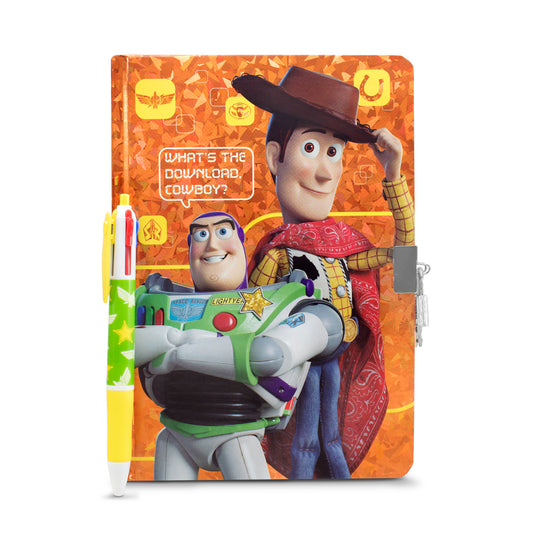 Diario Libreta Pasta Dura con Pluma Disney Toy Story
