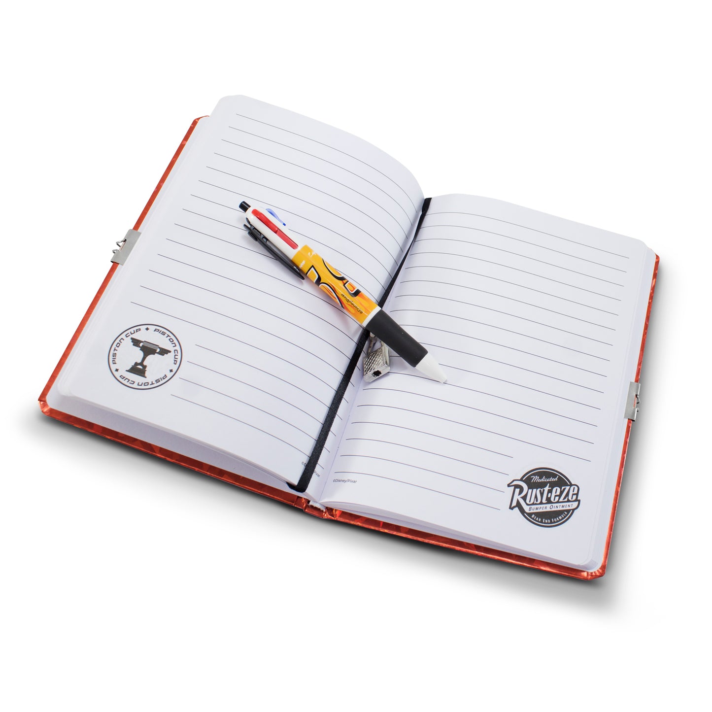 Diario Libreta Pasta Dura con Pluma Disney Cars