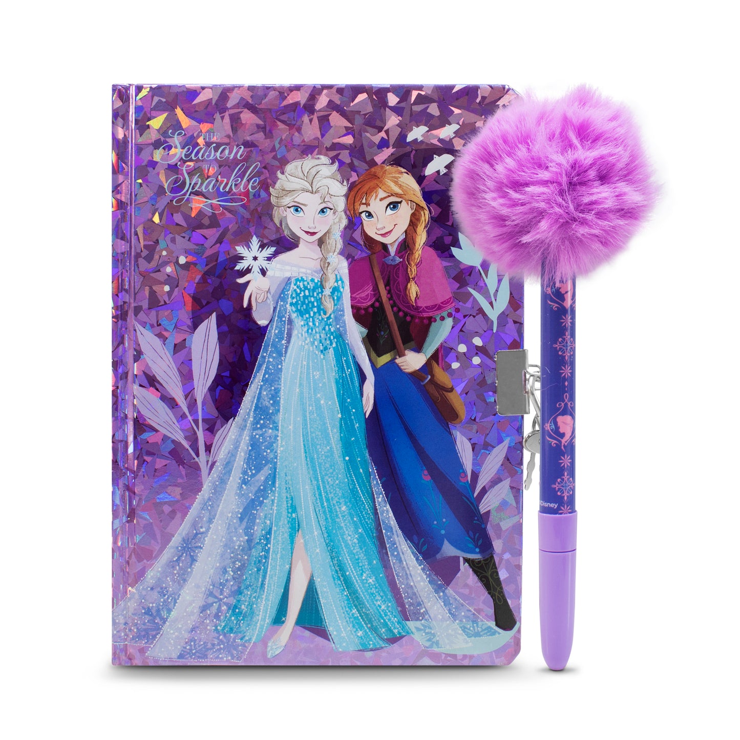Diario Libreta Pasta Dura con Pluma Disney Frozen