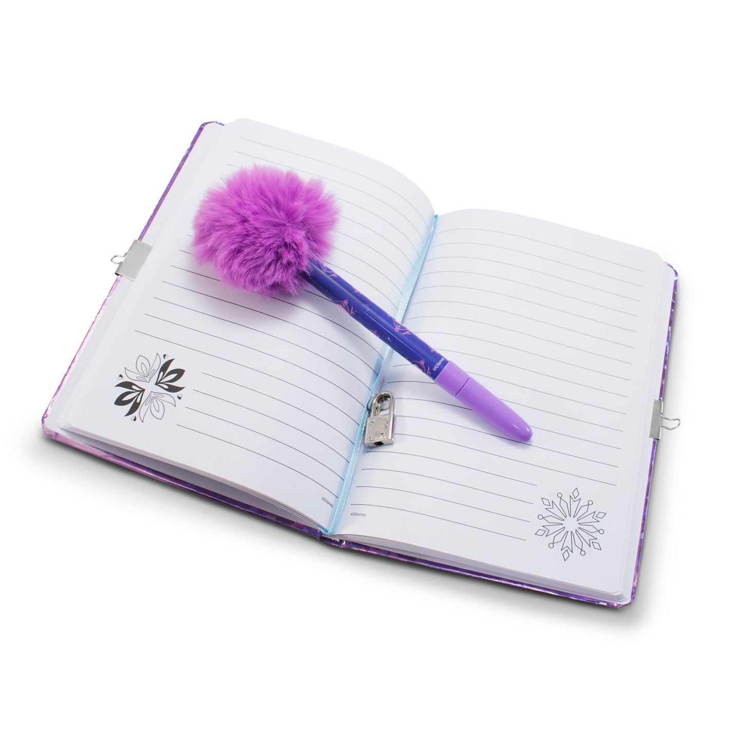 Diario Libreta Pasta Dura con Pluma Disney Frozen