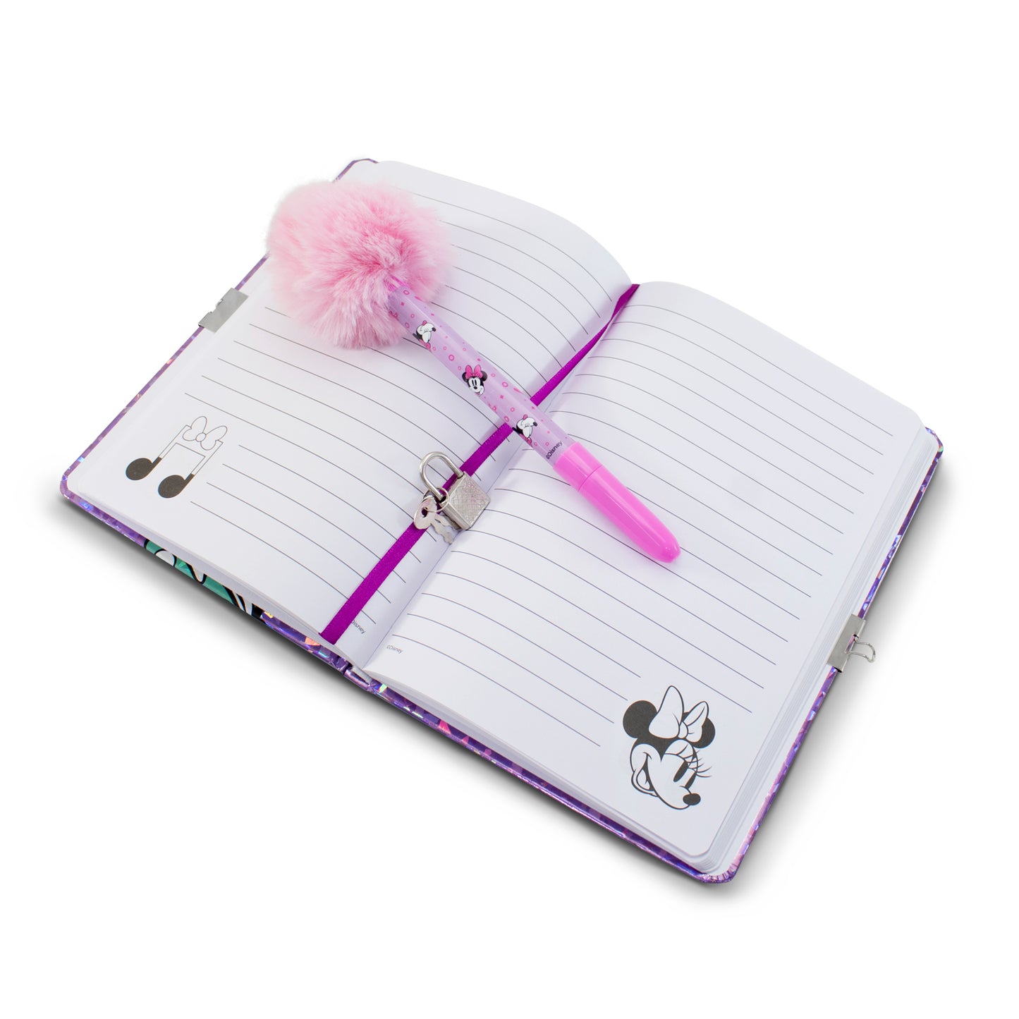 Diario Libreta Pasta Dura con Pluma Disney Minnie Mouse