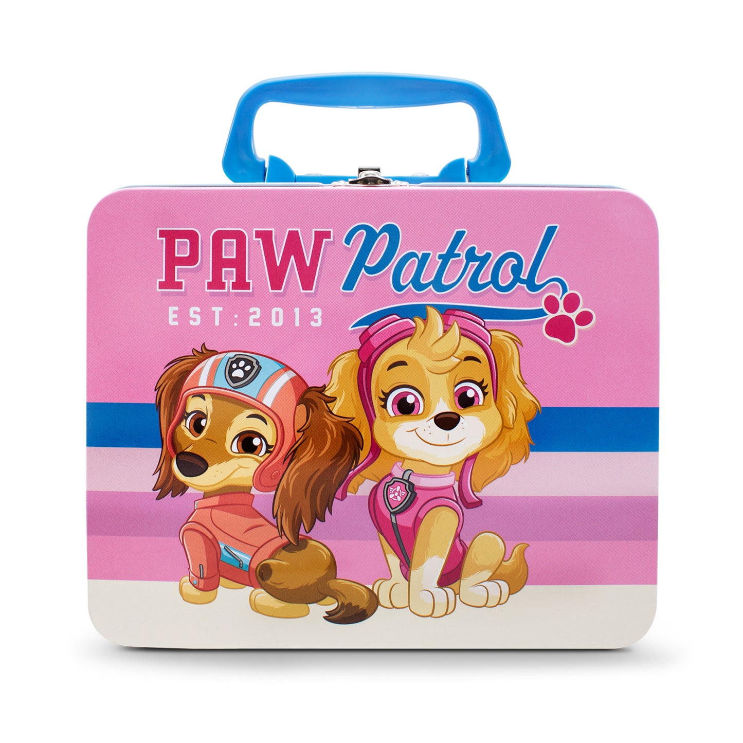 Lonchera Metalica Paw Patrol Rosa