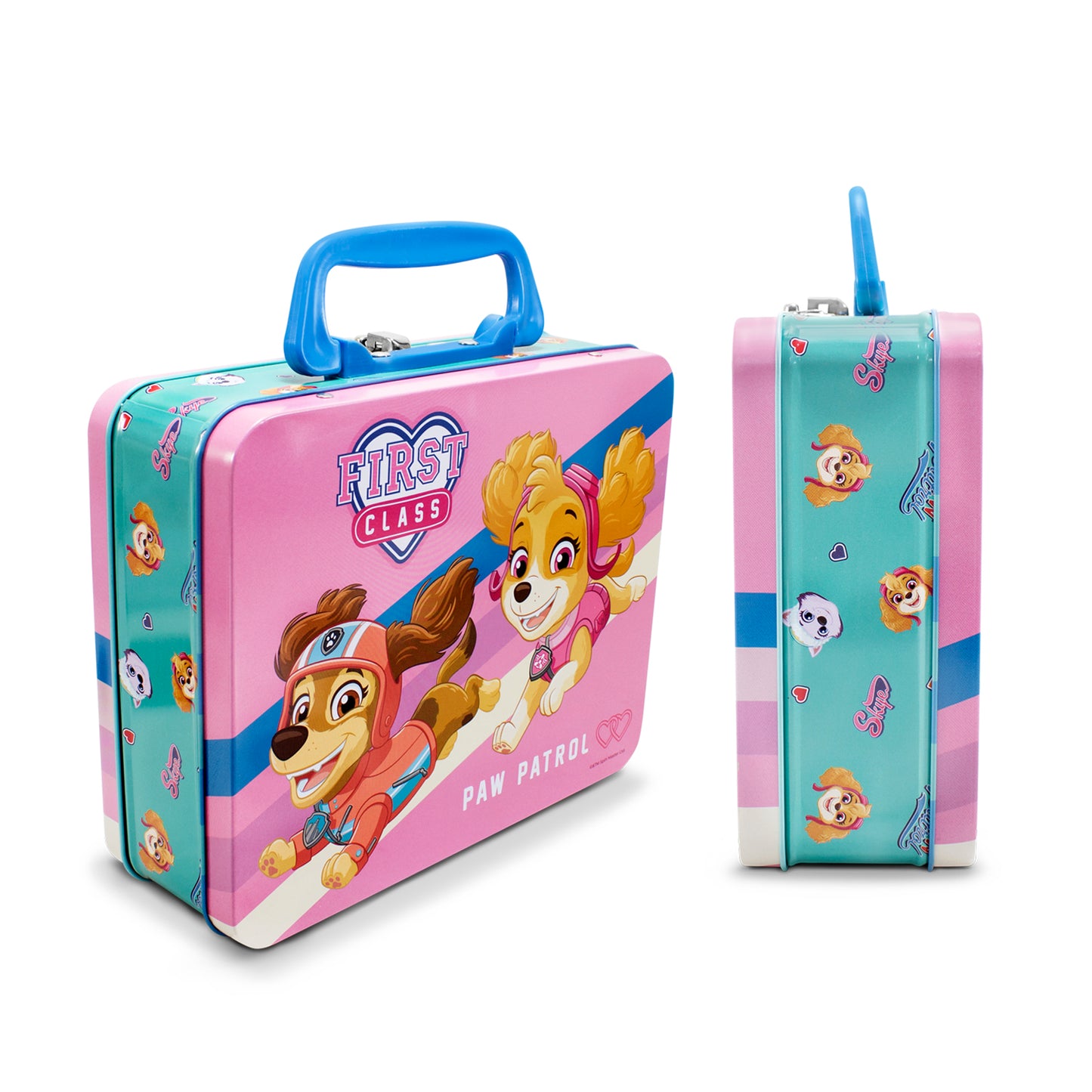 Lonchera Metalica Paw Patrol Rosa