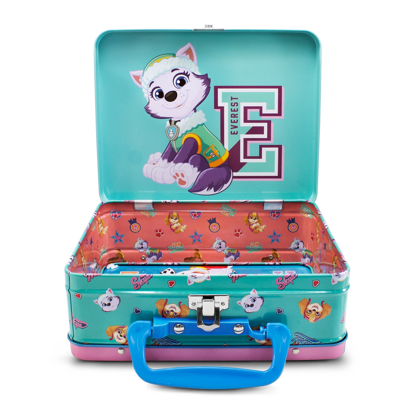 Lonchera Metalica Paw Patrol Rosa