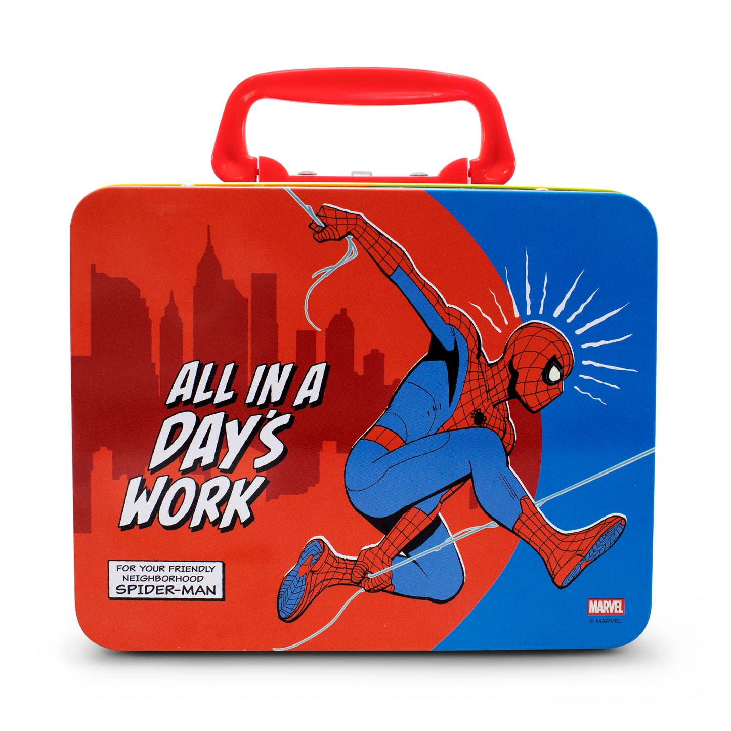 Lonchera Metalica Spiderman