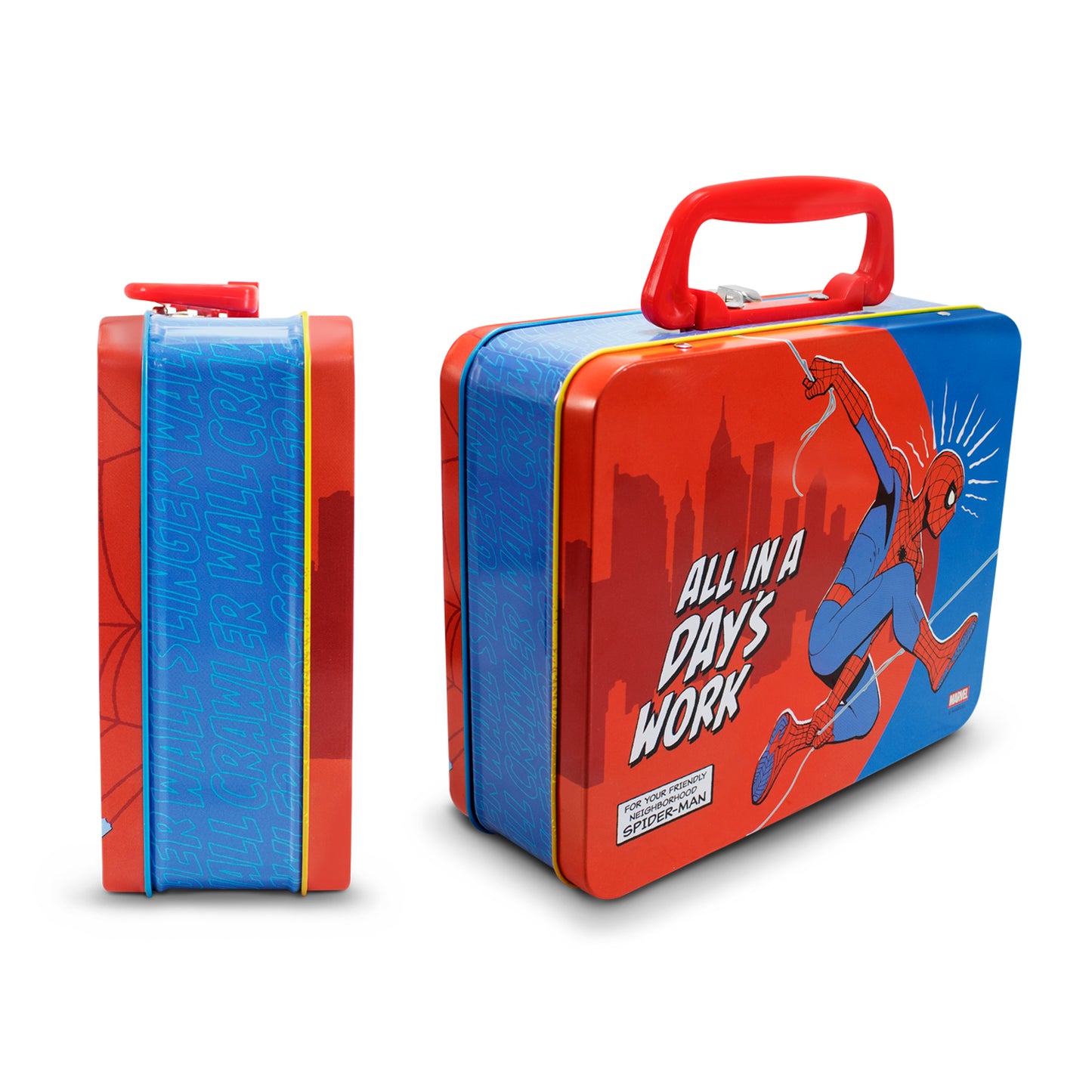 Lonchera Metalica Spiderman