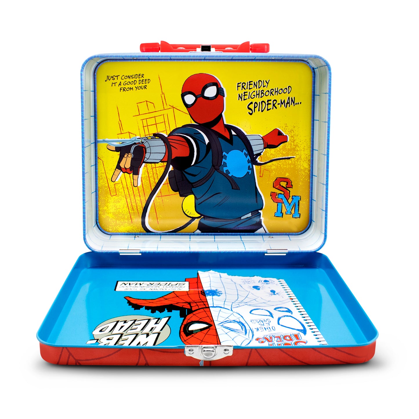 Lonchera Metalica Spiderman