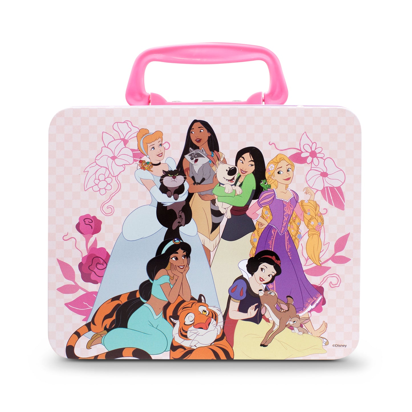 Lonchera Metalica Princesas Disney