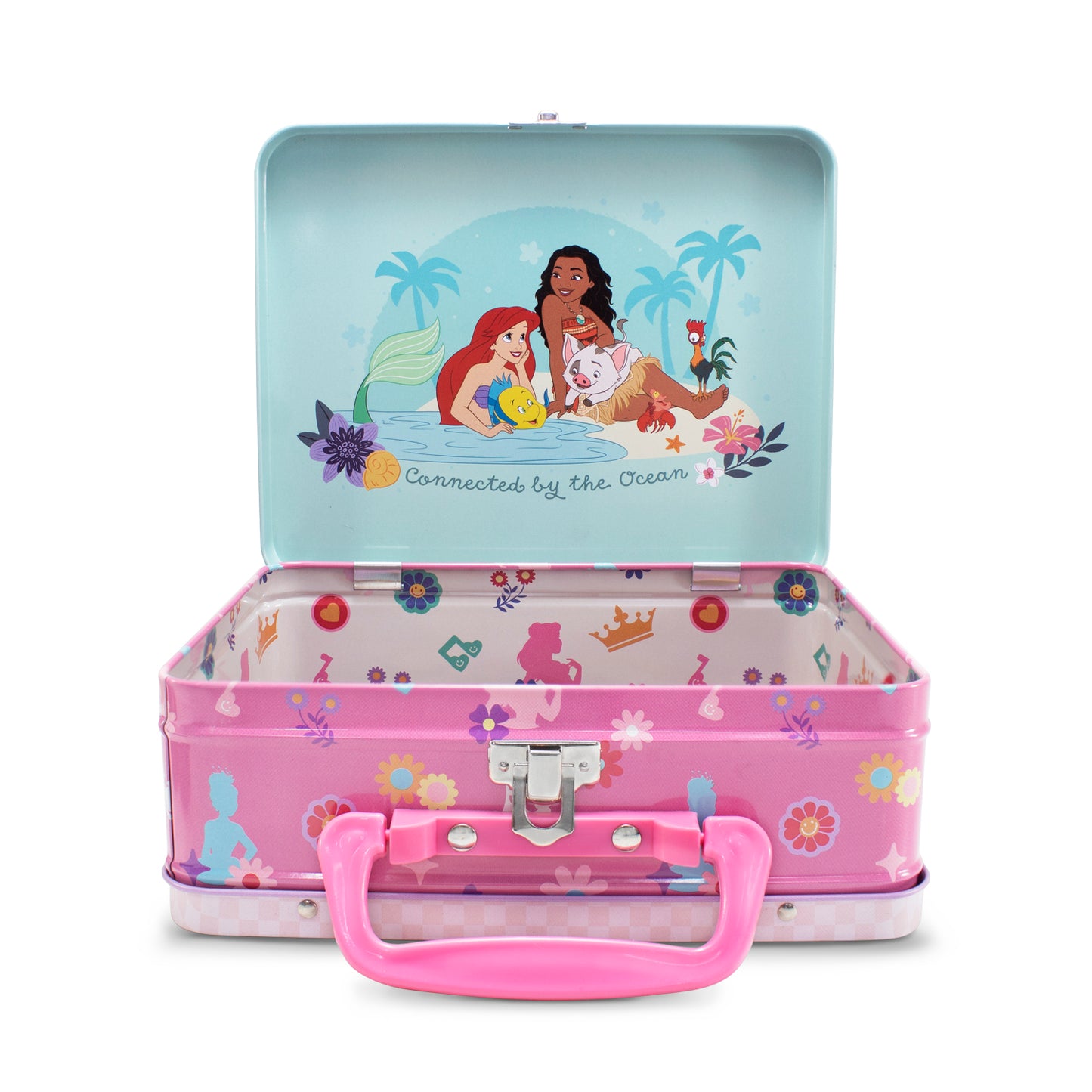 Lonchera Metalica Princesas Disney
