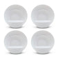Vajilla de Vidrio Opal Blanca 18 Piezas