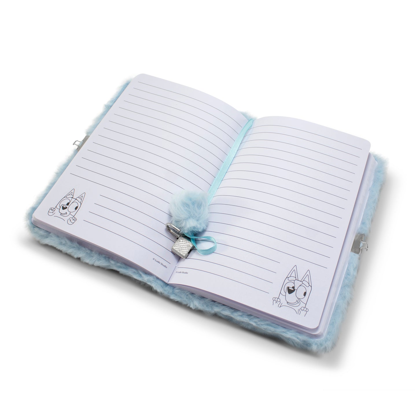 Diario Libreta de Peluche Bluey