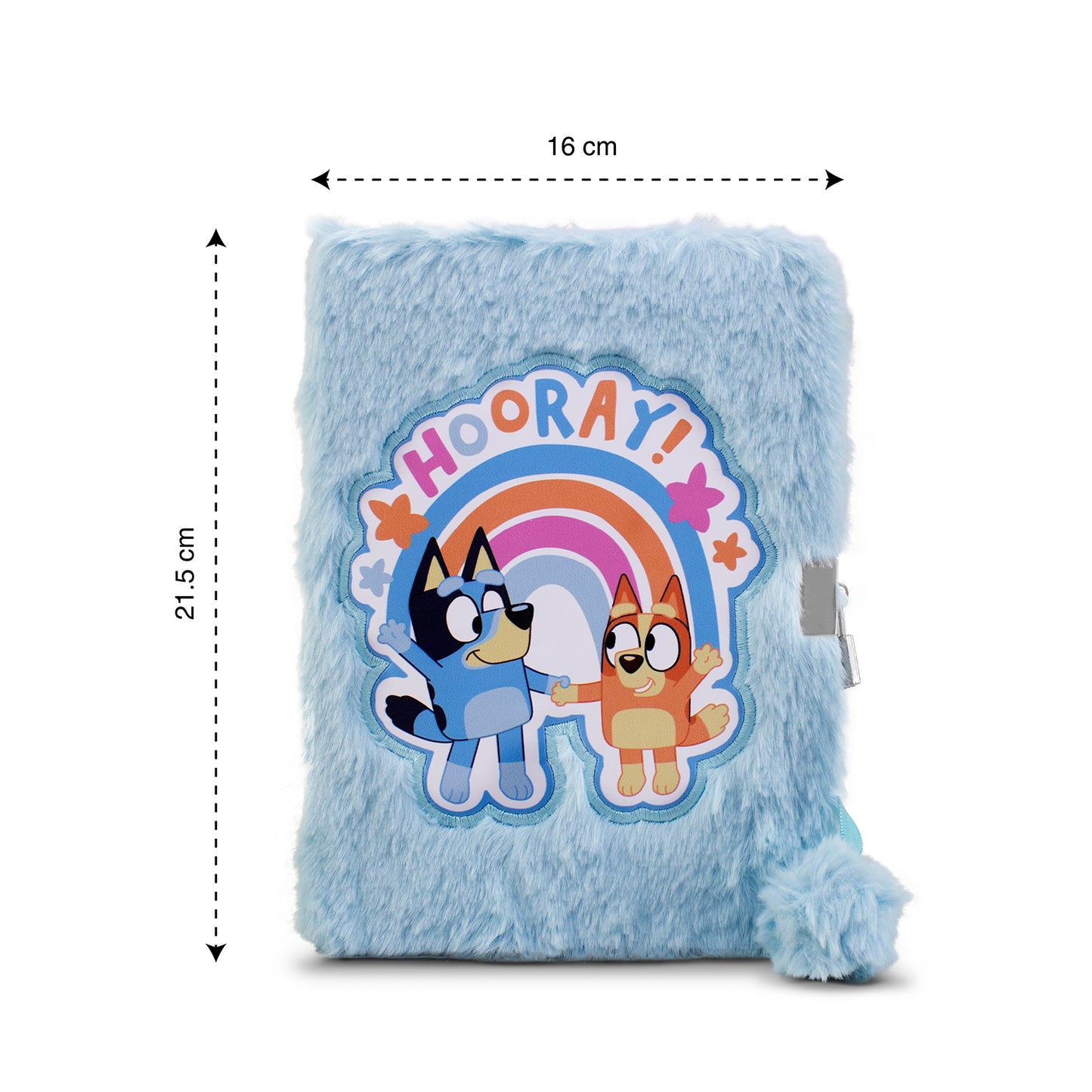 Diario Libreta de Peluche Bluey
