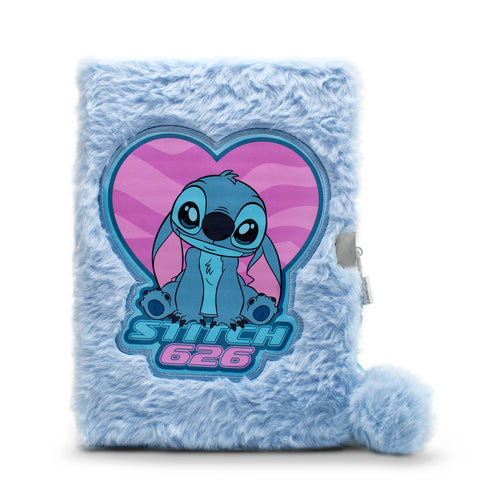 Diario Libreta de Peluche Disney Stitch