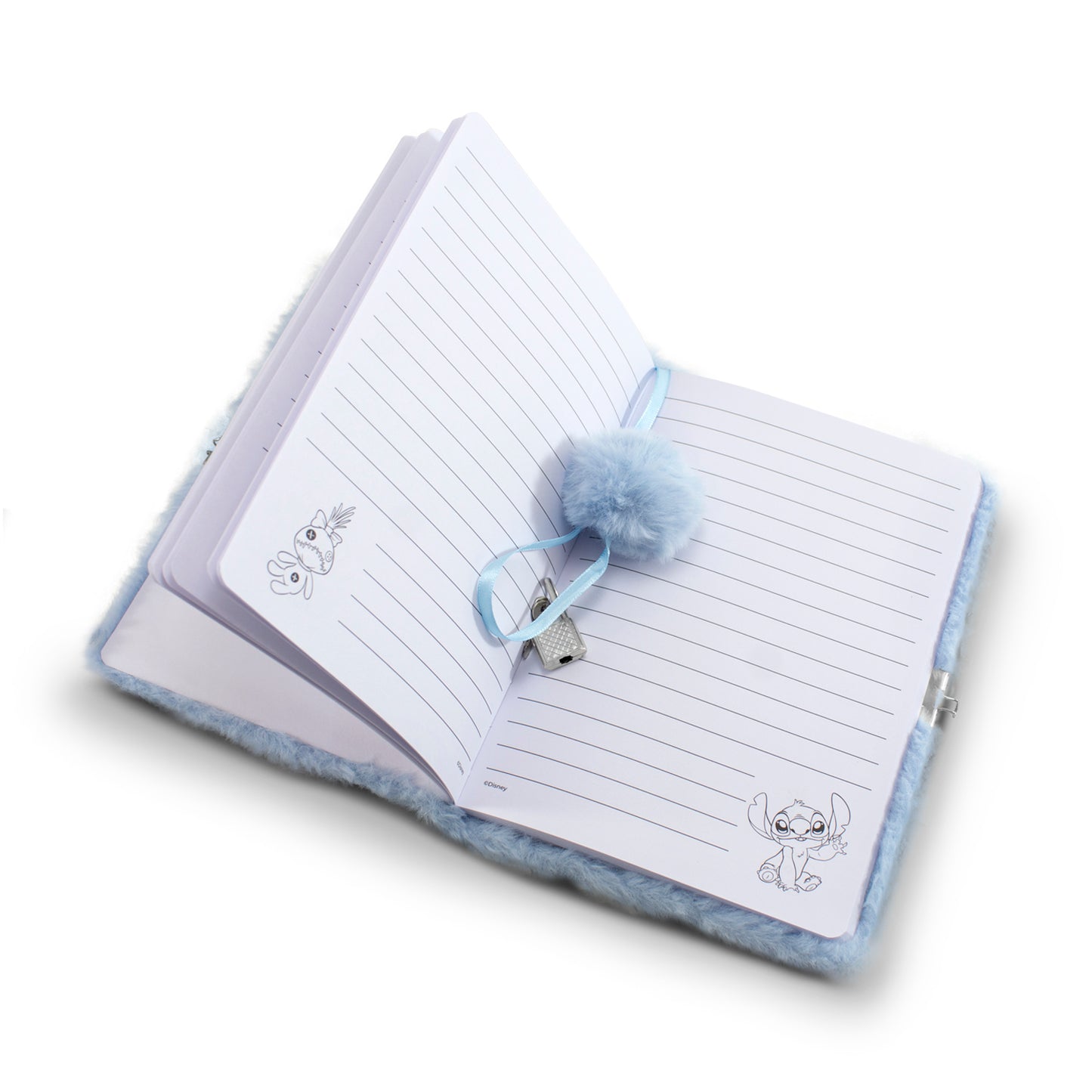 Diario Libreta de Peluche Disney Stitch