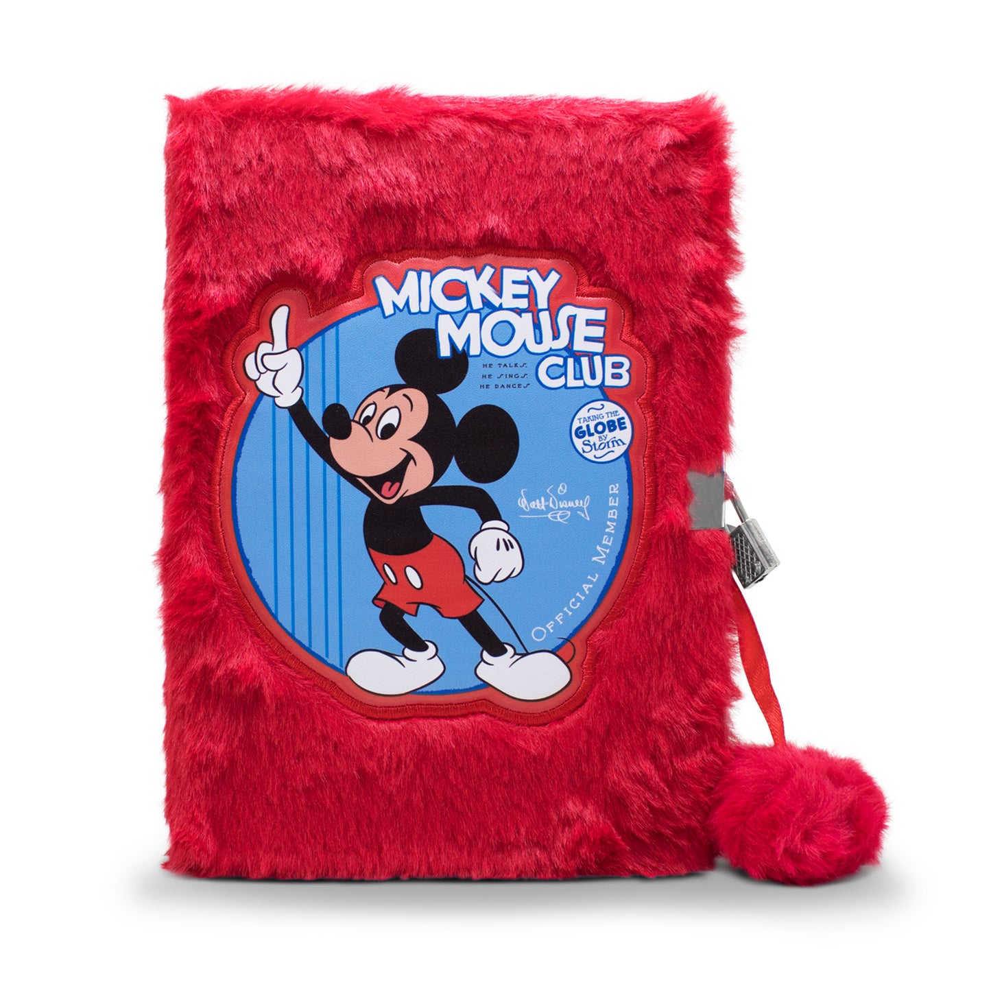 Diario Libreta de Peluche Disney Mickey Mouse
