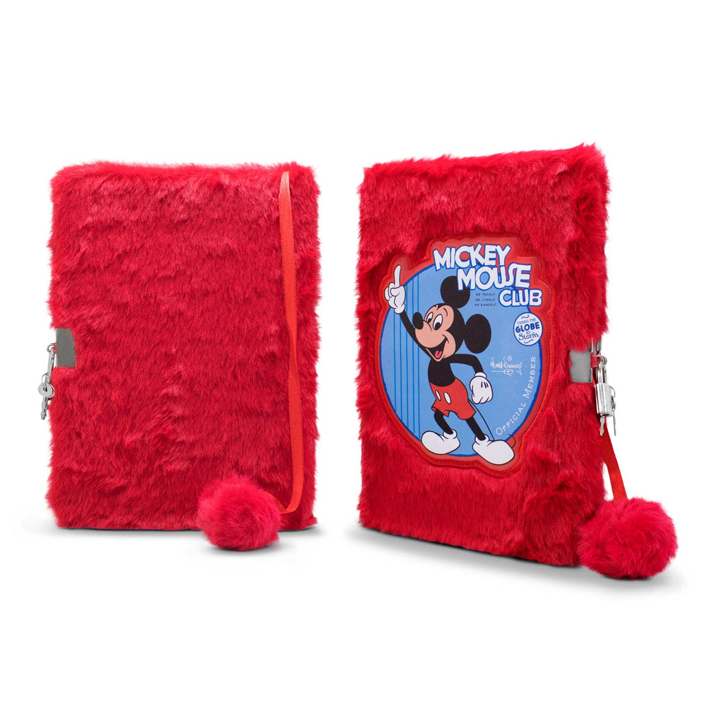 Diario Libreta de Peluche Disney Mickey Mouse