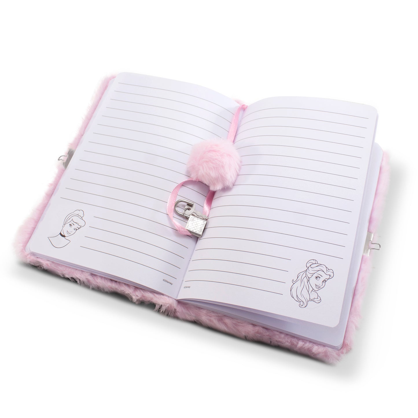 Diario Libreta de Peluche Disney Princesas