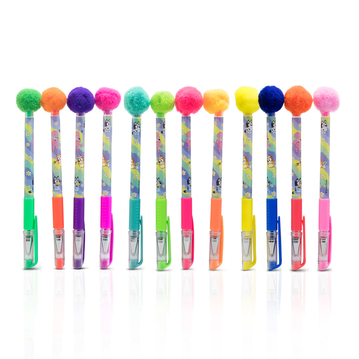 Plumas de Gel con Aroma Bluey