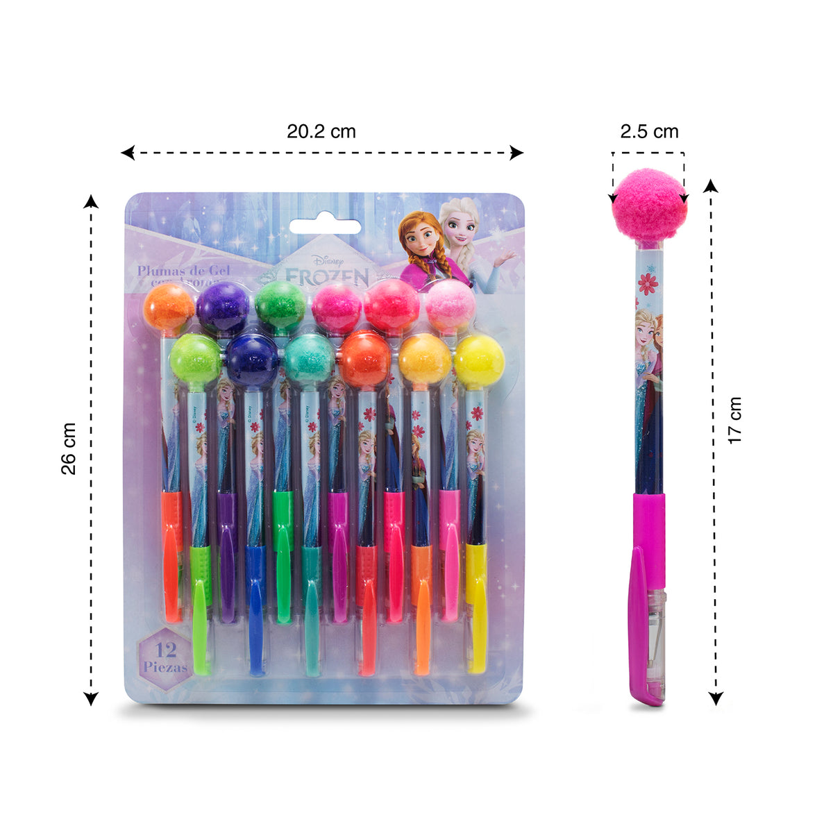 Plumas de Gel con Aroma Disney Frozen
