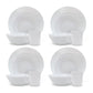 Vajilla de Vidrio Opal Blanca 16 Piezas