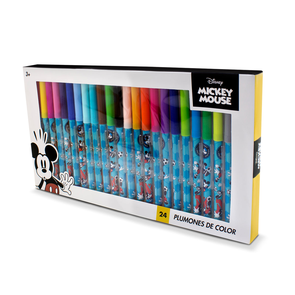 Plumones Disney Mickey Mouse 24 Colores