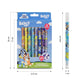 Marcadores de Glitter Borrables Bluey