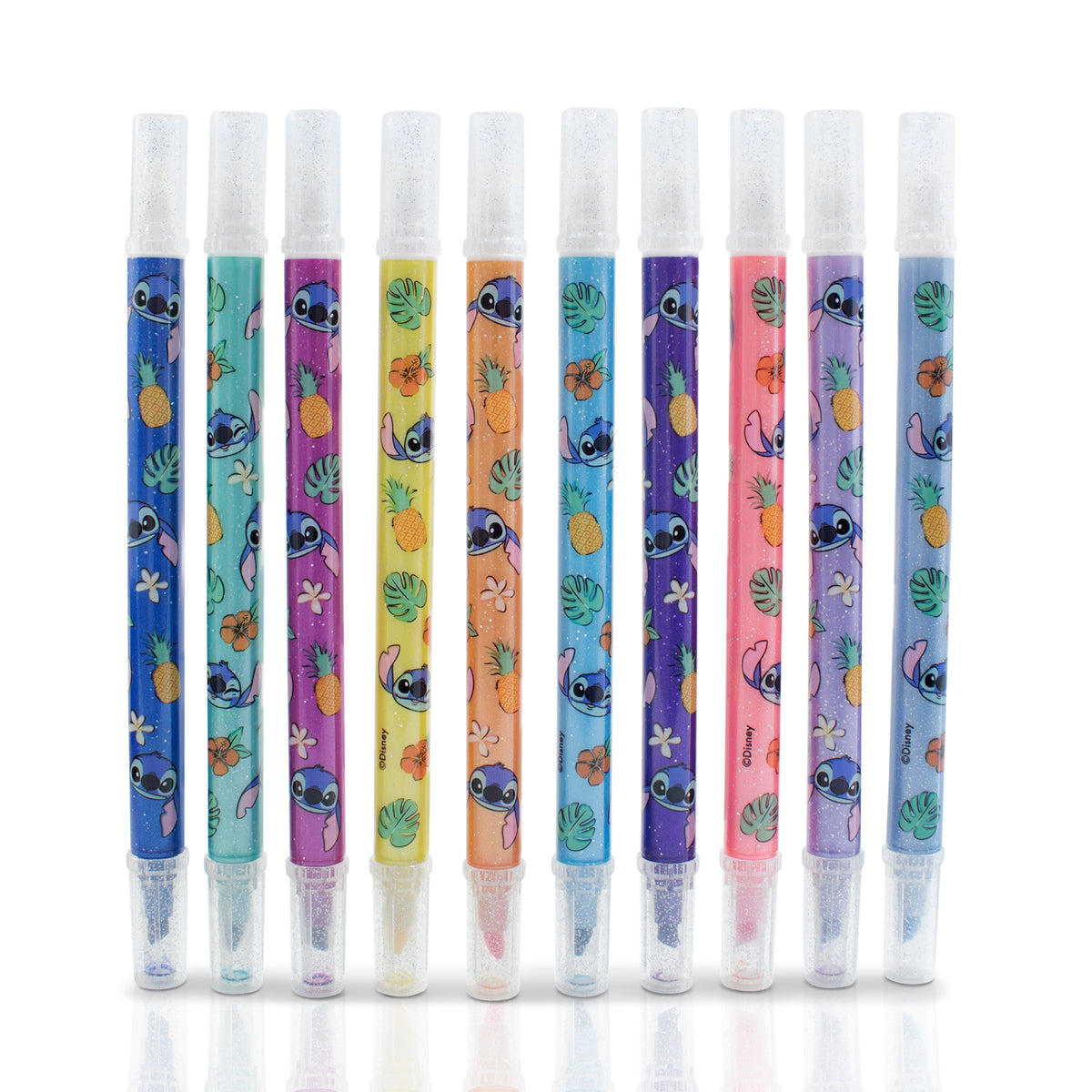Marcadores de Glitter Borrables Stitch