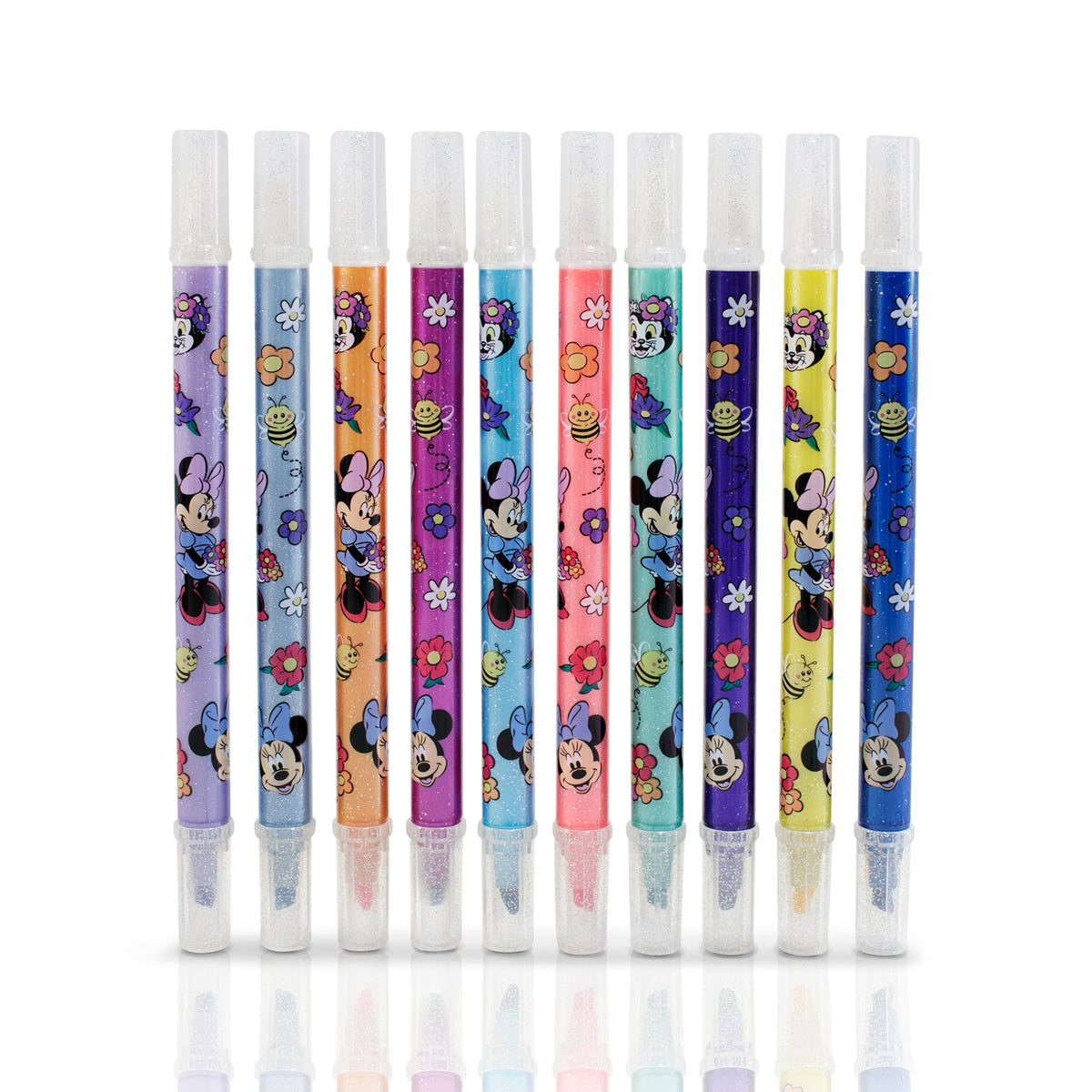 Marcadores de Glitter Borrables Disney Minnie Mouse