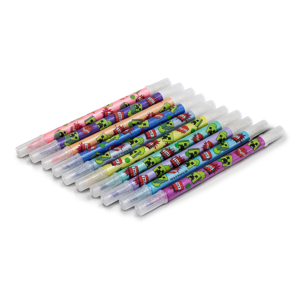 Marcadores de Glitter Borrables Minecraft