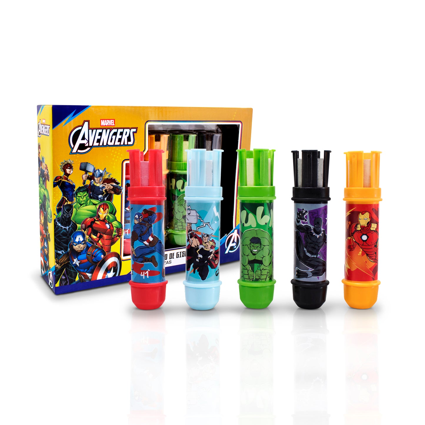 Gises Jumbo con Portagis Marvel Avengers Vengadores