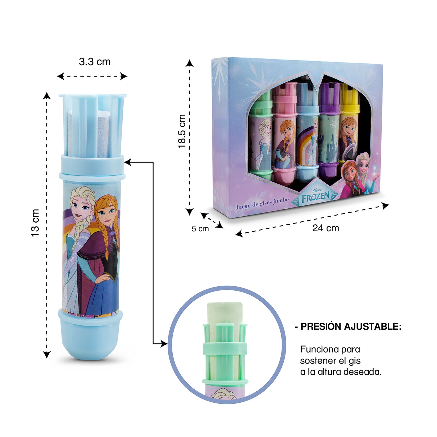 Gises Jumbo con Portagis Disney Frozen