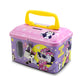 Alcancía Metálica Infantil Candado y Llave Disney Minnie