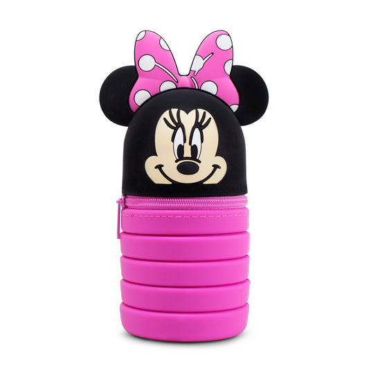 Lapicera Escolar Minnie Extensible de Silicona