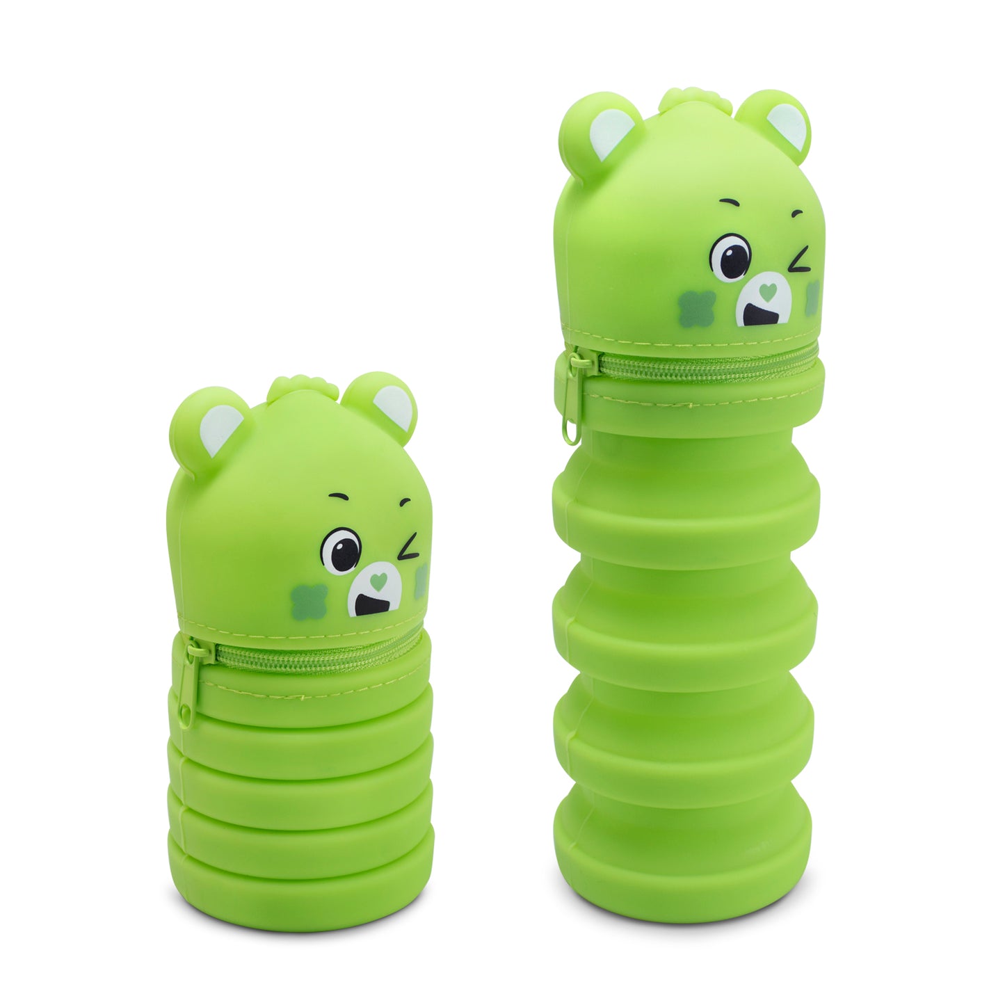 Lapicera Escolar Ositos Cariñositos Extensible de Silicona