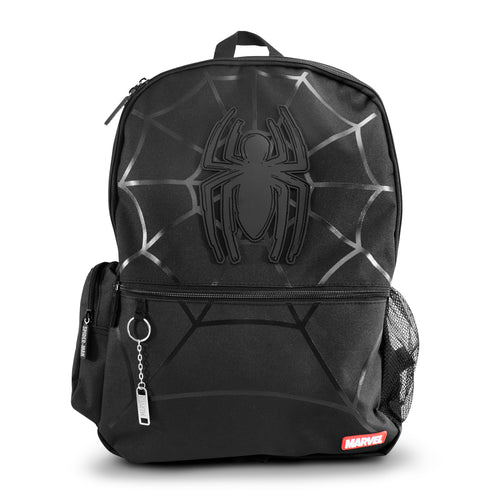 Mochila Escolar Spiderman Marvel Avengers Negra