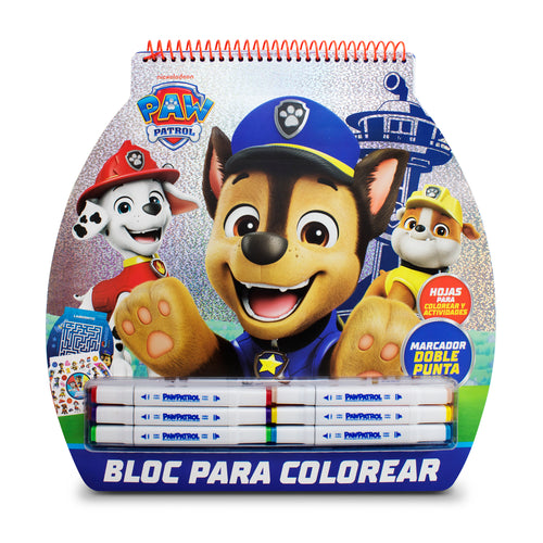 Bloc para Colorear Paw Patrol