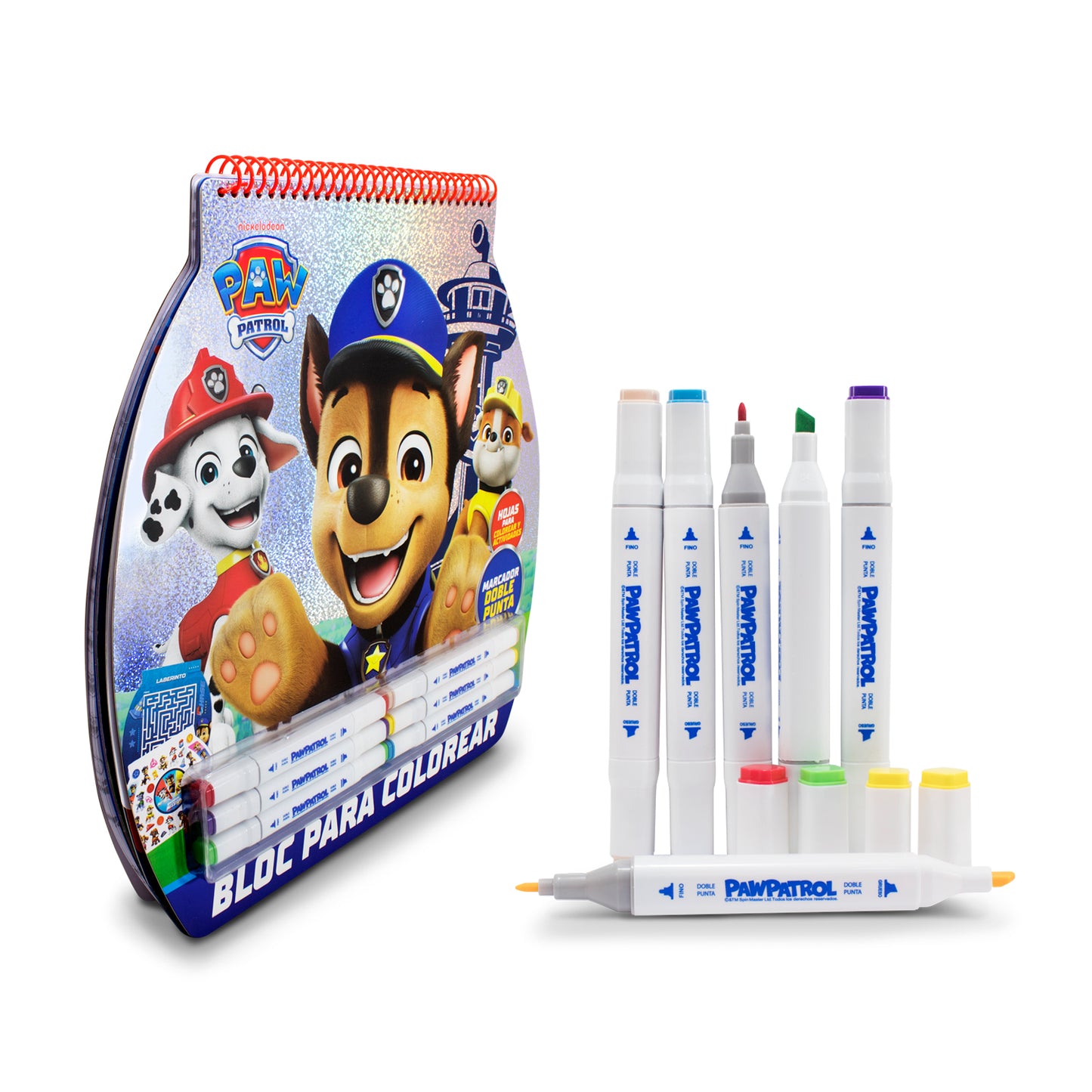 Bloc para Colorear Paw Patrol