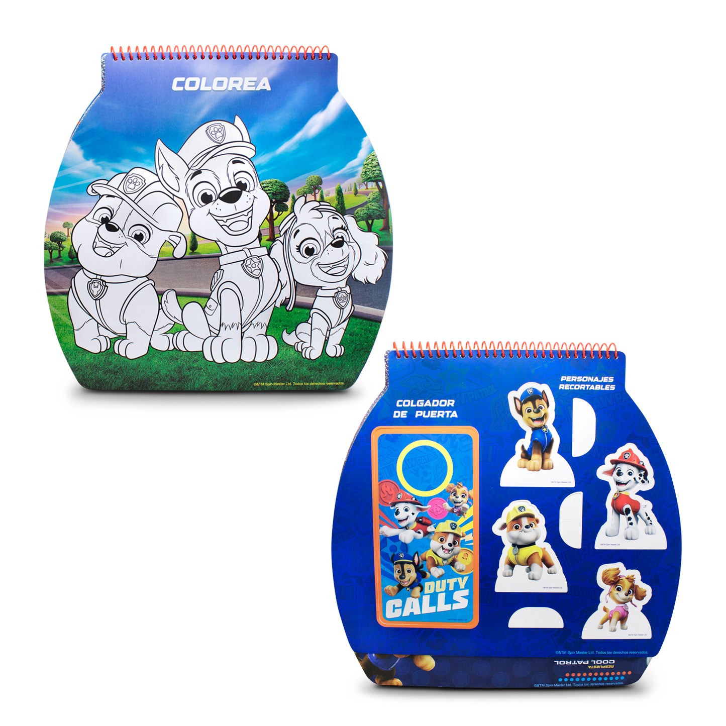 Bloc para Colorear Paw Patrol