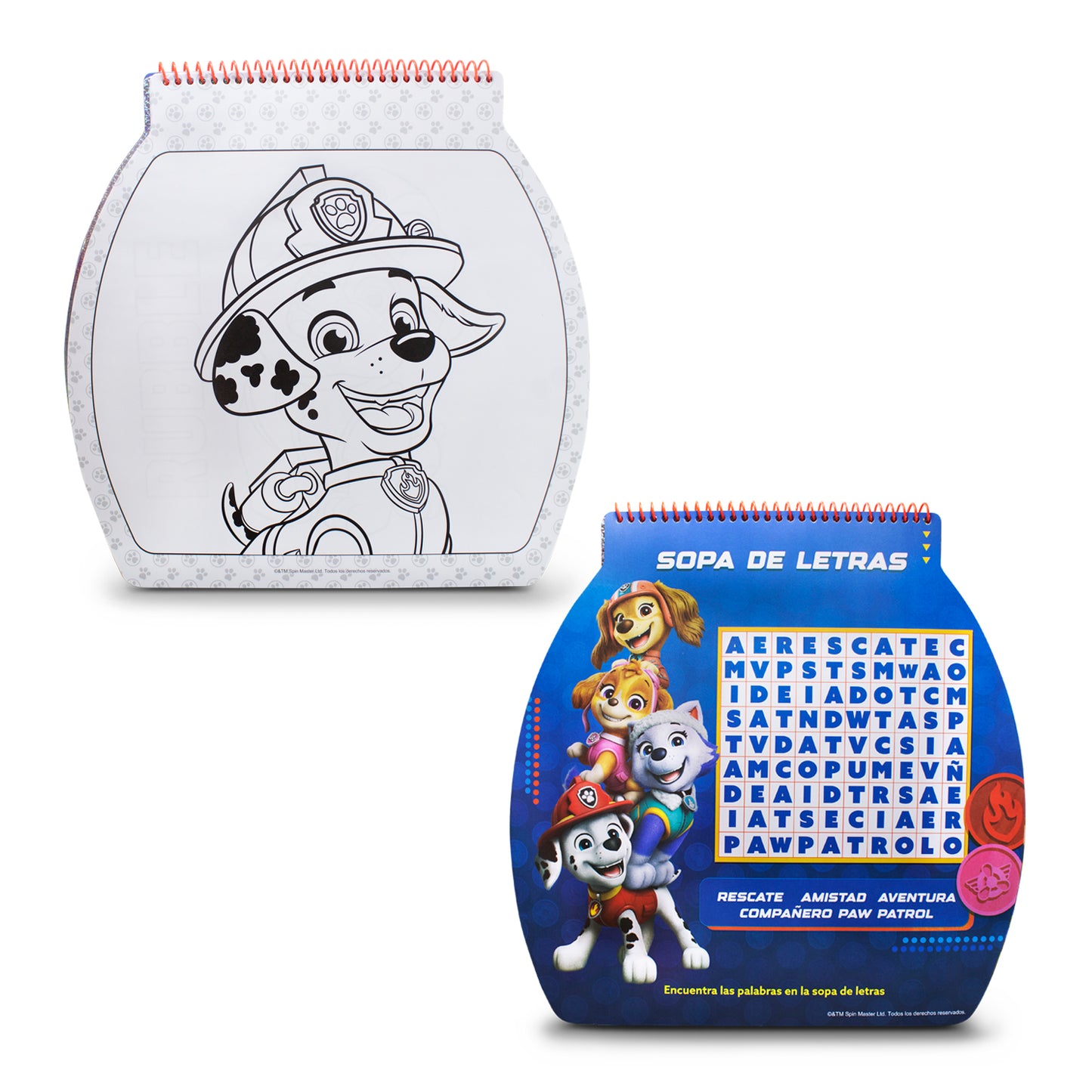 Bloc para Colorear Paw Patrol