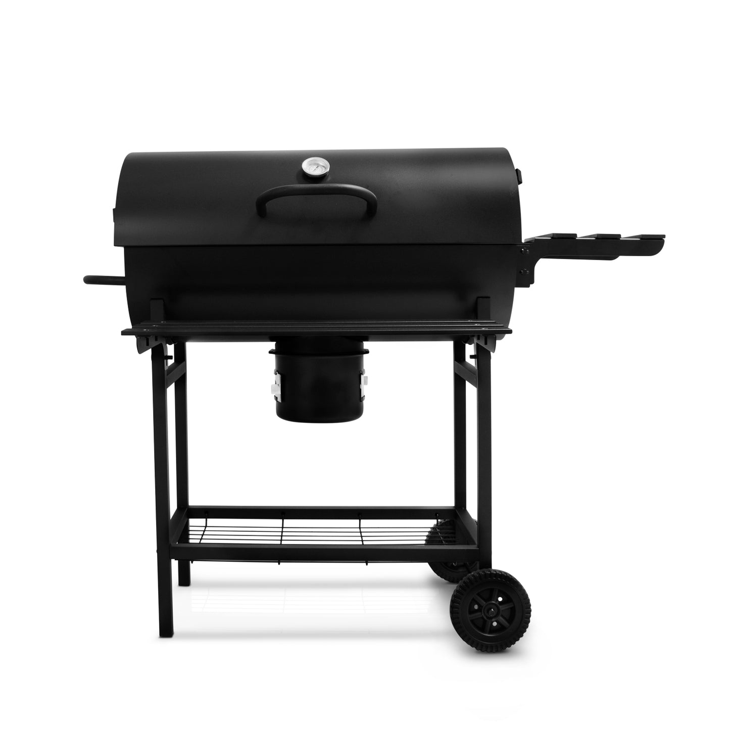 Parrilla Asador de Carbón con Spiedo Eléctrico Automático y Ruedas
