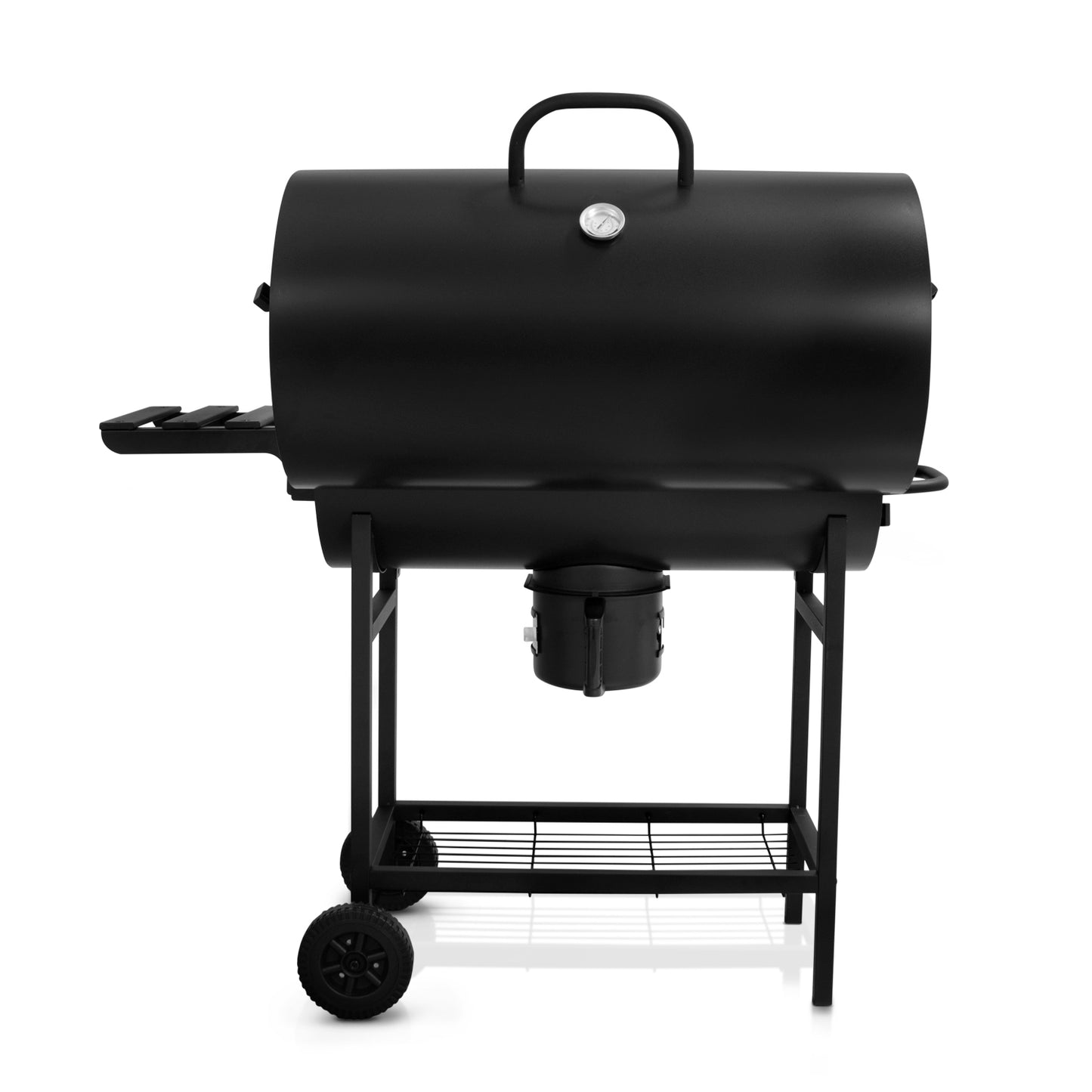 Parrilla Asador de Carbón con Spiedo Eléctrico Automático y Ruedas