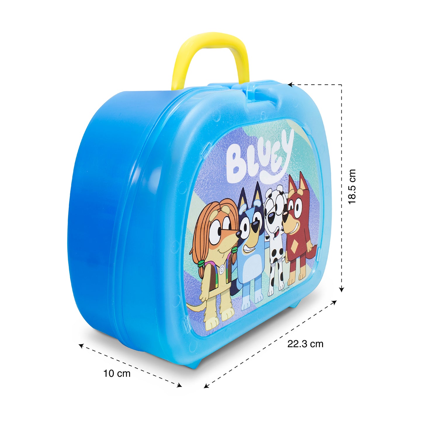 Lonchera Plástica Bluey Azul