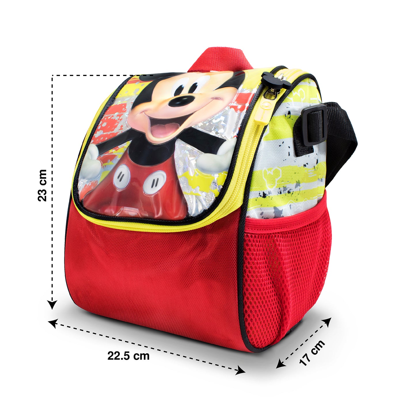 Lonchera térmica tipo backpack Mickey Mouse