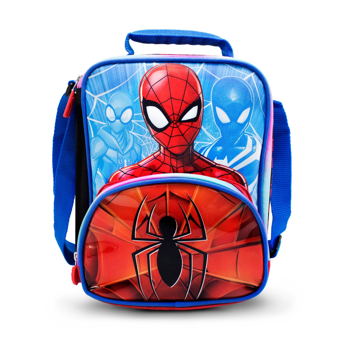 Lonchera térmica con bolsa delantera Spiderman