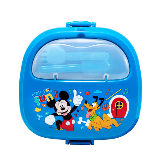 Lonchera con Cubiertos Mickey Mouse